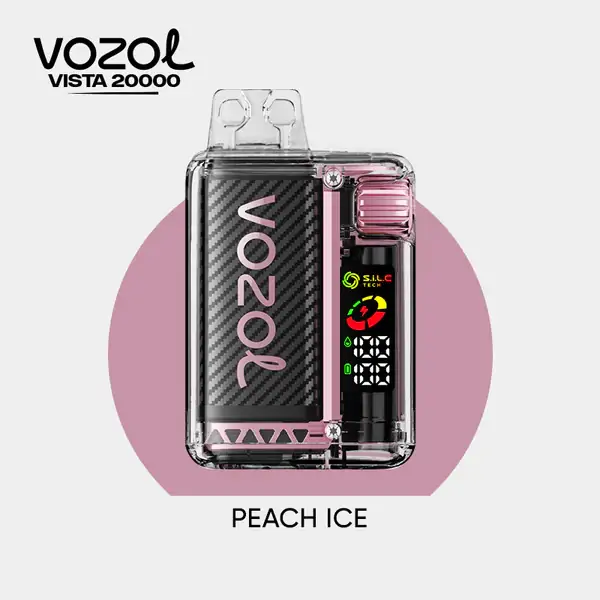 Vozol Vista 20000 Peach İce