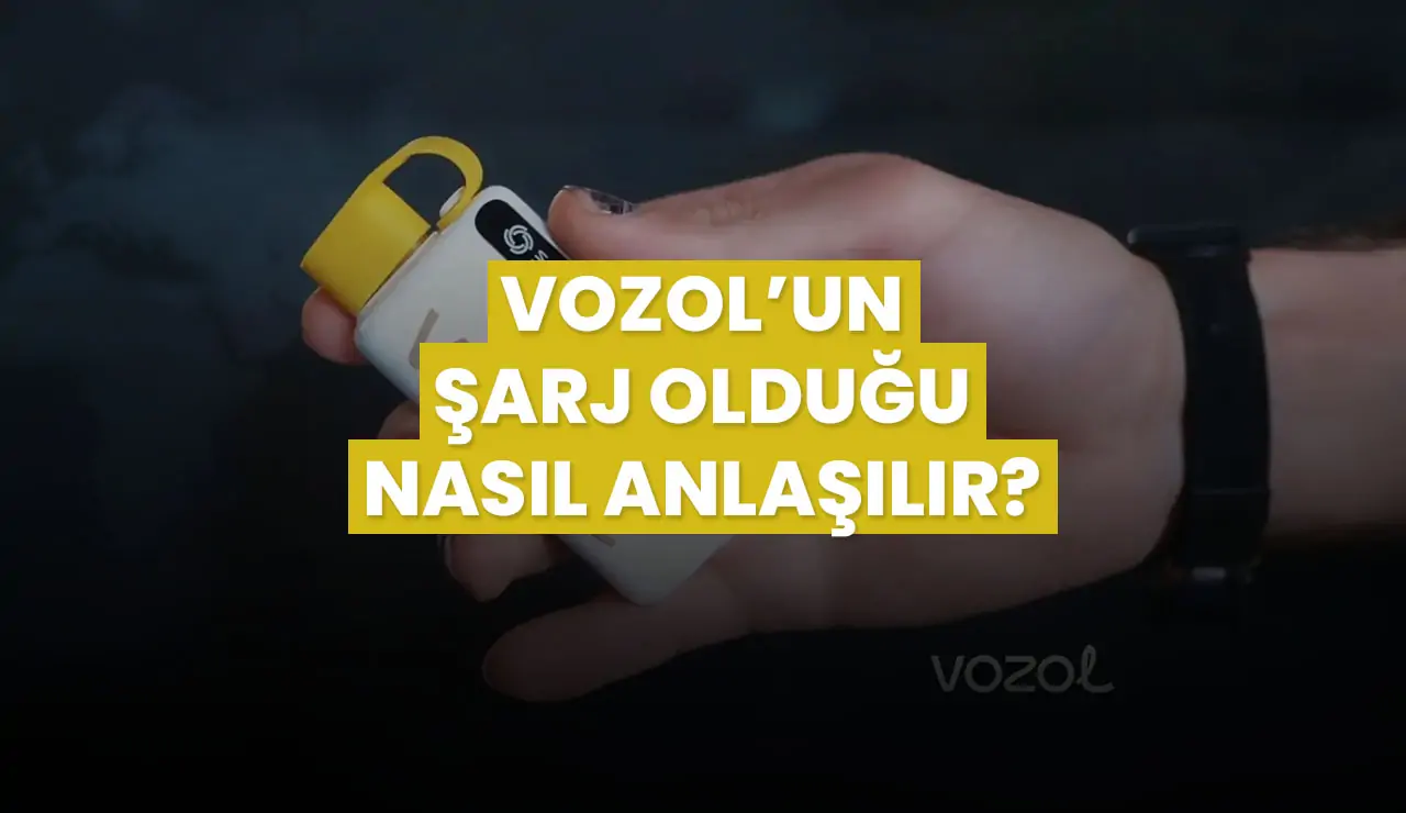 Vozol'un Şarj Olduğu Nasıl Anlaşılır?